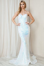 Load image into Gallery viewer, Glittery Mermaid Dress