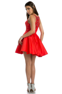 Sleeveless Short Prom Dress - LAT794 - - LA Merchandise