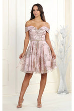 Load image into Gallery viewer, Holiday Party Dresses - ROSEGOLD / 2