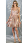 Load image into Gallery viewer, Homecoming Short Dress LA1702 - - LA Merchandise
