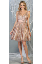 Load image into Gallery viewer, Homecoming Short Dress LA1702