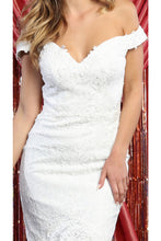 Load image into Gallery viewer, Ivory Wedding Mermaid Dress - Dress