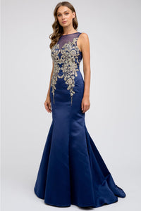 Demure Red Carpet Gown