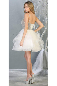 Layered Short Prom Dress