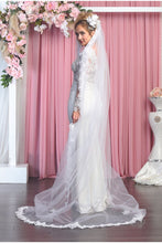 Load image into Gallery viewer, Long Sleeve Wedding Ivory Gown - Dress