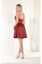 Load image into Gallery viewer, May Queen MQ1959 Spaghetti Straps Cocktail Dress