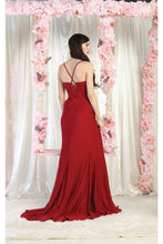 Load image into Gallery viewer, May Queen MQ1991 Sweep Train Bridesmaids Dress - Dress