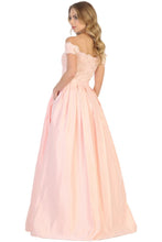 Load image into Gallery viewer, Off Shoulder Evening Gown with Pockets - LA1762