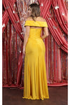 Load image into Gallery viewer, La Merchandise LA1825 Stretchy Off The Shoulder Long Prom Dress - - LA Merchandise