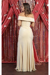 Load image into Gallery viewer, La Merchandise LA1825 Stretchy Off The Shoulder Long Prom Dress - - LA Merchandise
