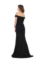 Load image into Gallery viewer, Off-the-Shoulder Flare Dress- LA1695
