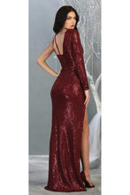 Load image into Gallery viewer, Off The Shoulder Formal Gown - Dress