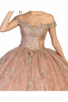 Load image into Gallery viewer, La Merchandise LA152 Princess Off Shoulder Quinceanera Ball Gown - - LA Merchandise