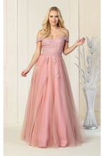 Load image into Gallery viewer, Prom Embroidered A-line Gown