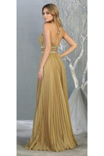 Load image into Gallery viewer, Prom Pleated Designer Long Dress And Plus Size