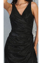 Load image into Gallery viewer, Red Carpet Metallic Formal Dress