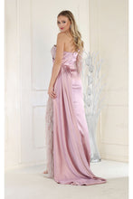 Load image into Gallery viewer, Royal Queen RQ7980 High Slit Embellished Evening Gown - Dress