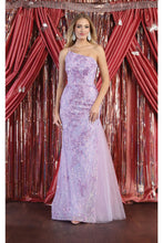 Load image into Gallery viewer, Royal Queen RQ8014 One Shoulder Mermaid Gown - LILAC / 4 - Dress