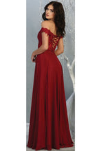 Load image into Gallery viewer, Sexy Off Shoulder Long Dress - LA1714