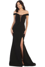 Load image into Gallery viewer, Sexy Off Shoulder Stretchy Dress - LA1748 - BLACK / 4