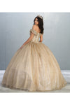 Load image into Gallery viewer, La Merchandise LA151 Shimmering Off Shoulder Quinceanera Ball Gown - - LA Merchandise