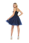 Load image into Gallery viewer, La Merchandise LA1693 Short Spaghetti Strap Homecoming Pageant Dress - - LA Merchandise