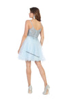 Load image into Gallery viewer, La Merchandise LA1693 Short Spaghetti Strap Homecoming Pageant Dress - - LA Merchandise