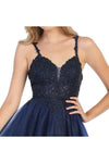 Load image into Gallery viewer, La Merchandise LA1693 Short Spaghetti Strap Homecoming Pageant Dress - - LA Merchandise