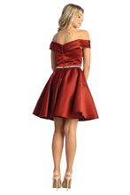 Load image into Gallery viewer, Short Off Shoulder Dress - LA1815 - - LA Merchandise