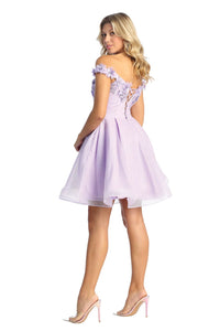 Homecoming Short Dress - LA1854