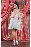 Load image into Gallery viewer, La Merchandise LA1965 Short Glitter Spaghetti Strap Hoco Dress - - LA Merchandise
