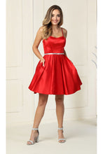 Load image into Gallery viewer, Simple Bridesmaids Short Dress