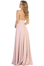 Load image into Gallery viewer, Simple Yet Sexy Evening Gown - LA1704