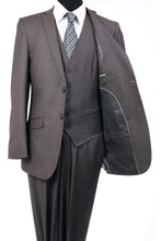 Load image into Gallery viewer, Ultra Slim Fit 3 Piece Men’s Suit - LA154SA - MID GREY / 
