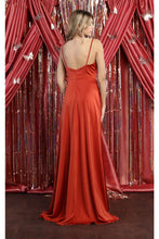 Load image into Gallery viewer, V- Neck Bridemaids Long Dress