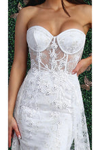 Load image into Gallery viewer, White Dresses Formal